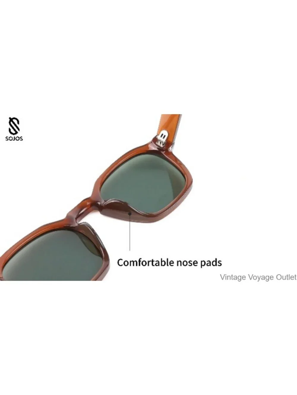 Vintage Retro Square Polarized Sunglasses UV400 for Men Women Driving Shades
